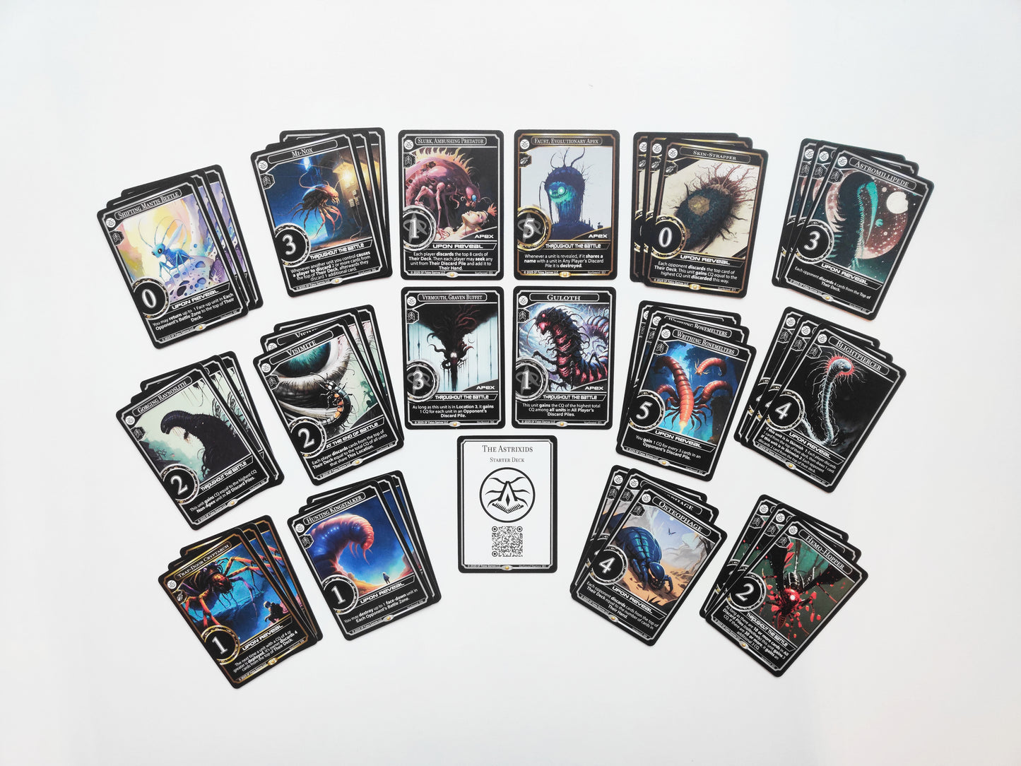 The Conquest of Fates Core Decks Collection - 4 Decks Complete Set