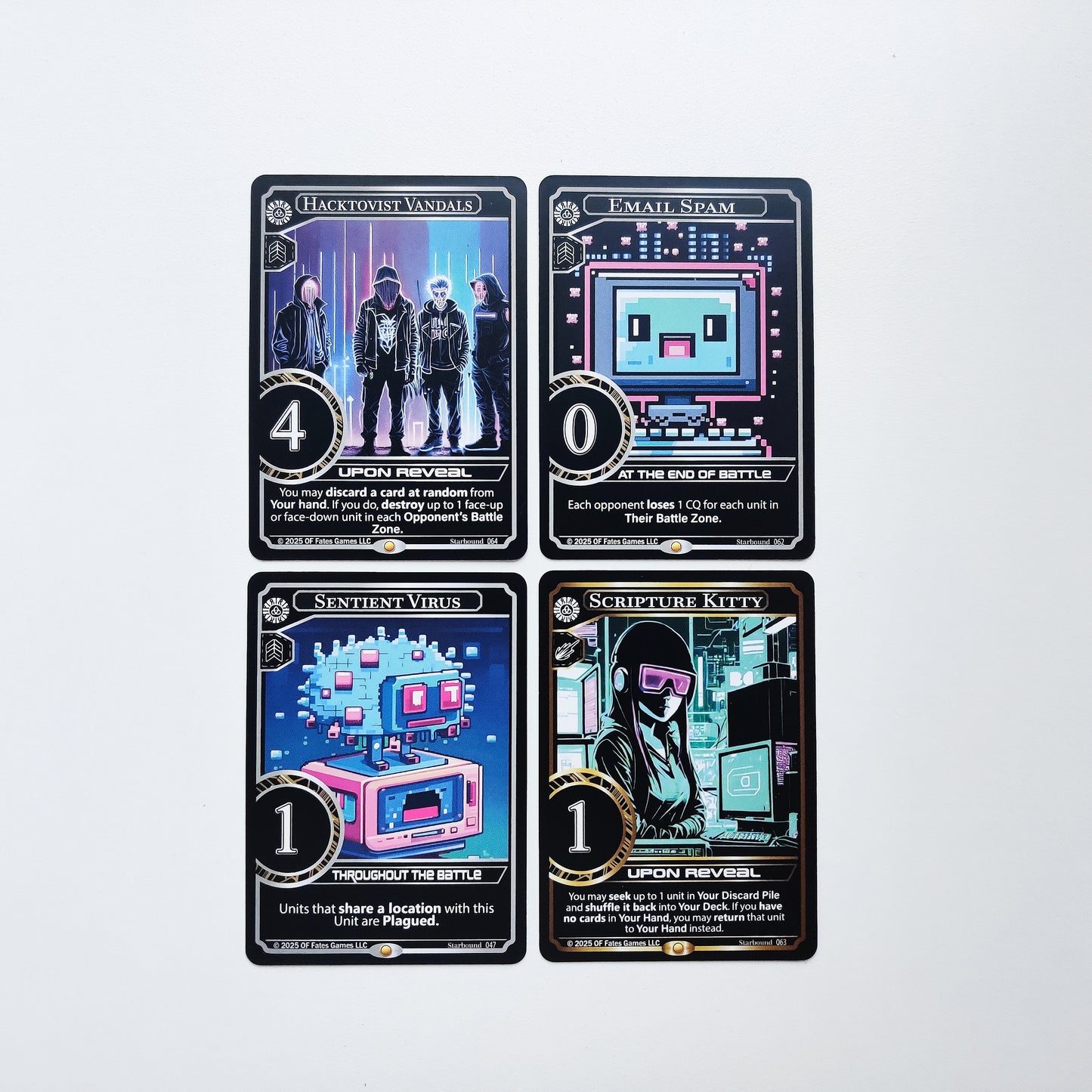 "Neon Prayers" - The Church of Zero Core Deck