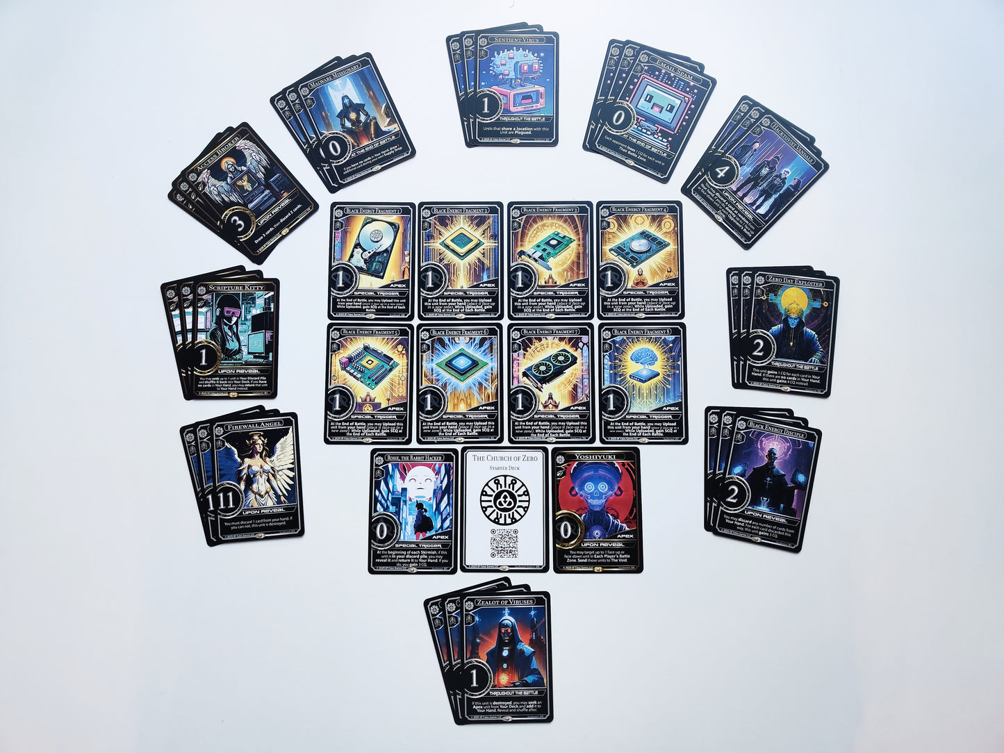 The Conquest of Fates Core Decks Collection - 4 Decks Complete Set